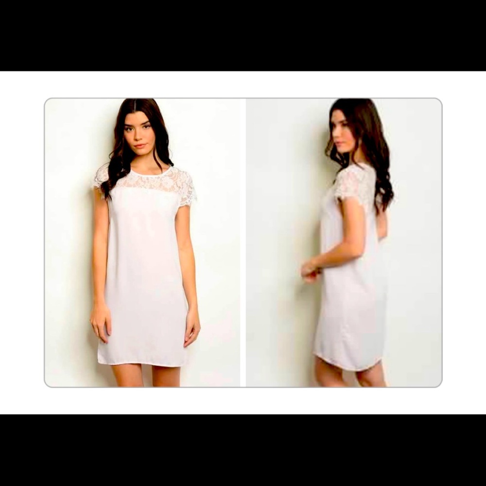 Lilac tunic dress